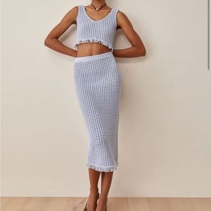 NWT Lieta Open Knit Two Piece